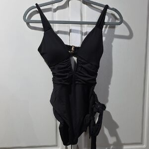 BECCA Elegant Black One Piece Swimsuit